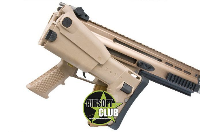SCAR-L (Tan) "Open Bolt"